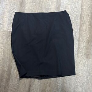 Talbots Classic Black Pencil Skirt